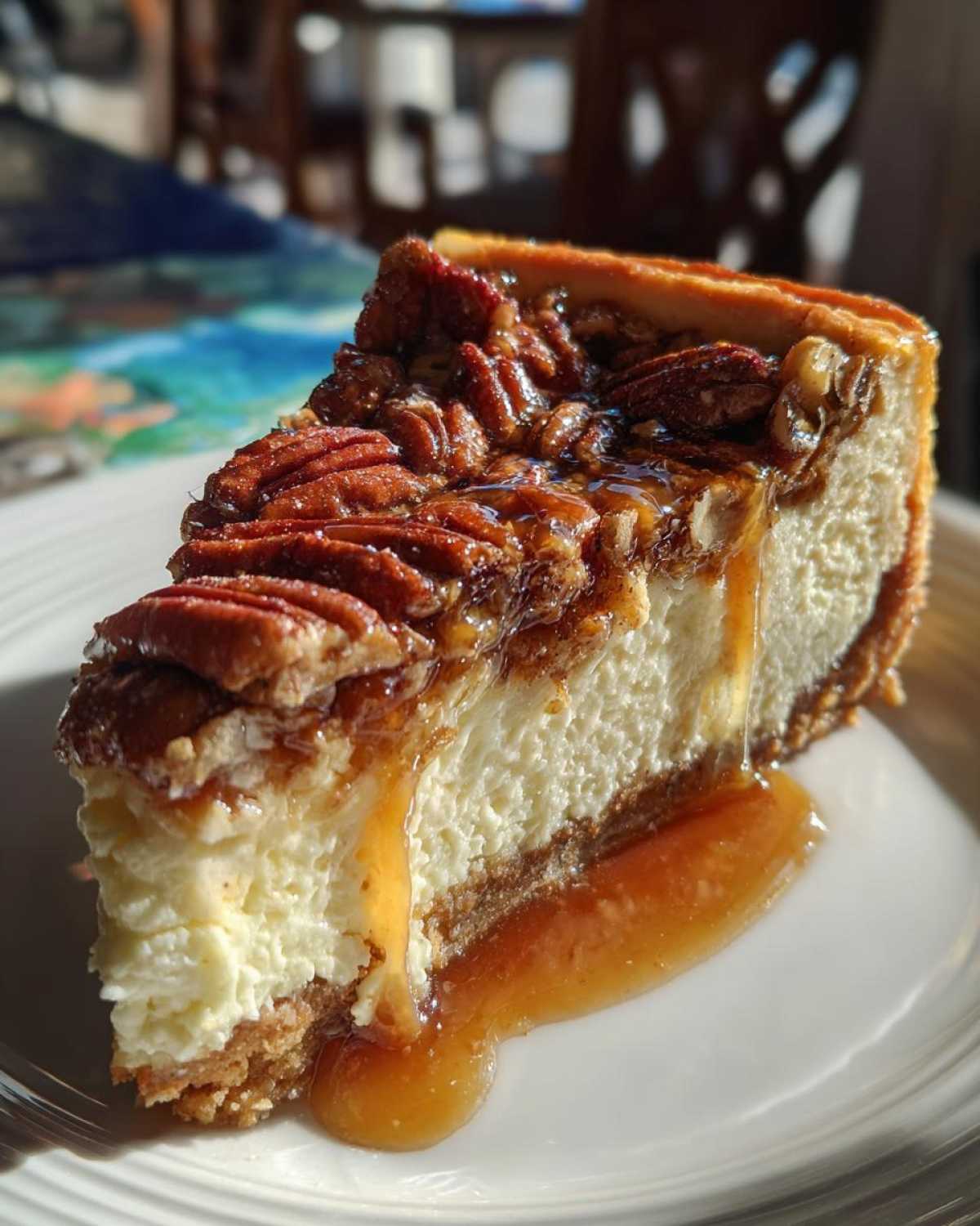 Pecan Pie Cheesecake - detail 4