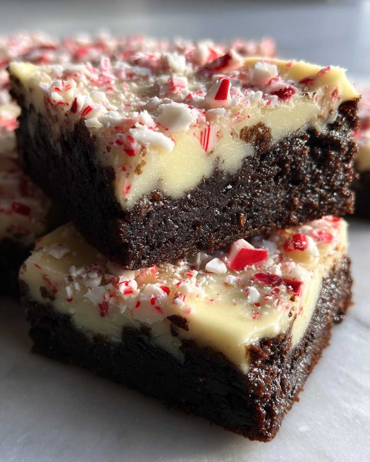 Peppermint Bark Brownies - detail 1