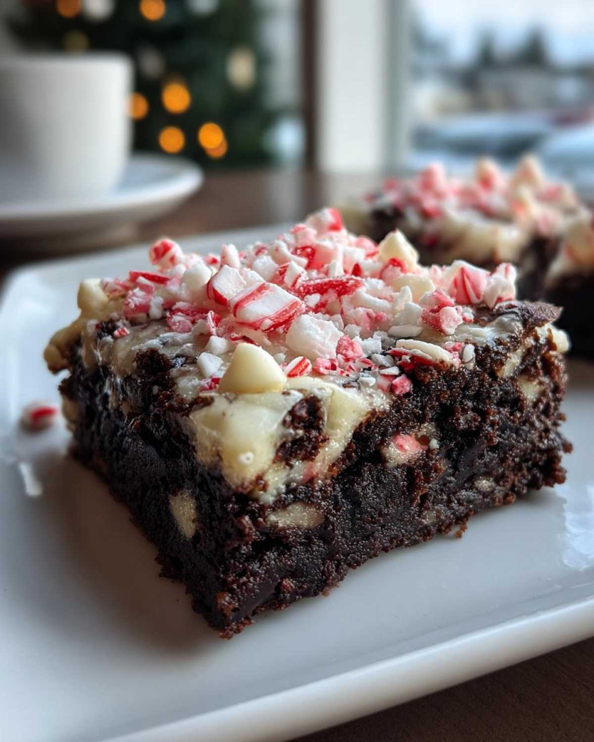 Peppermint Bark Brownies - detail 1