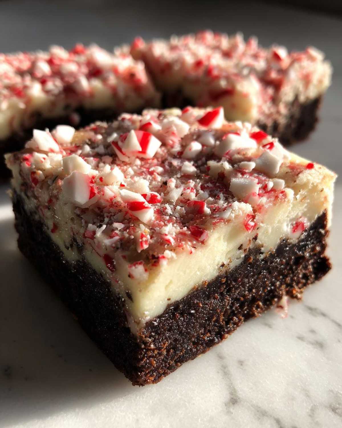 Peppermint Bark Brownies - detail 3