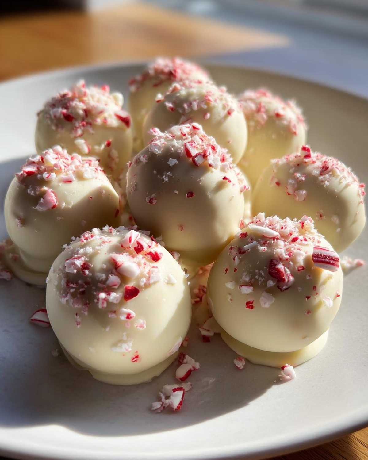 Peppermint Oreo Truffles - detail 2