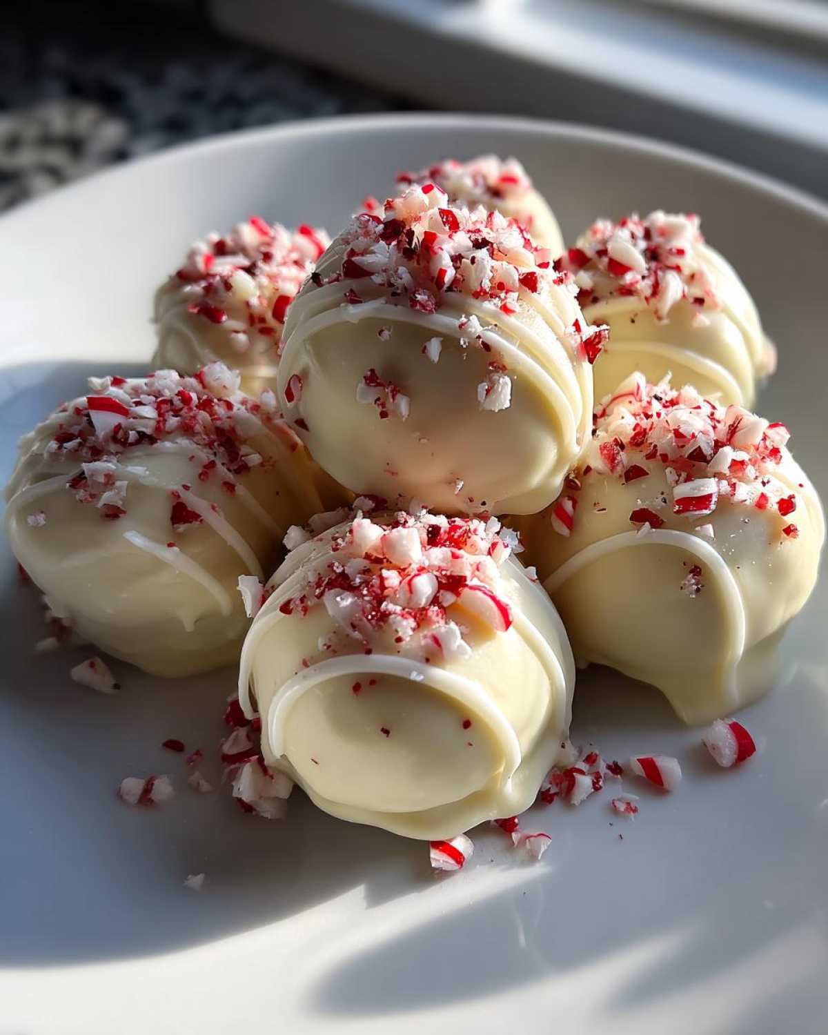 Peppermint Oreo Truffles - detail 4