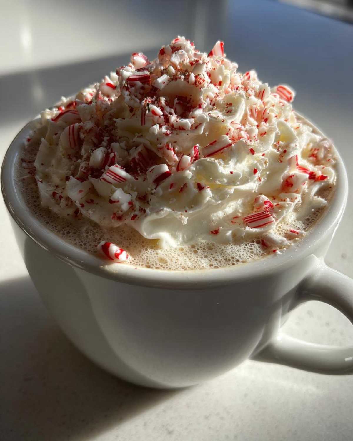 Peppermint White Hot Chocolate - detail 1