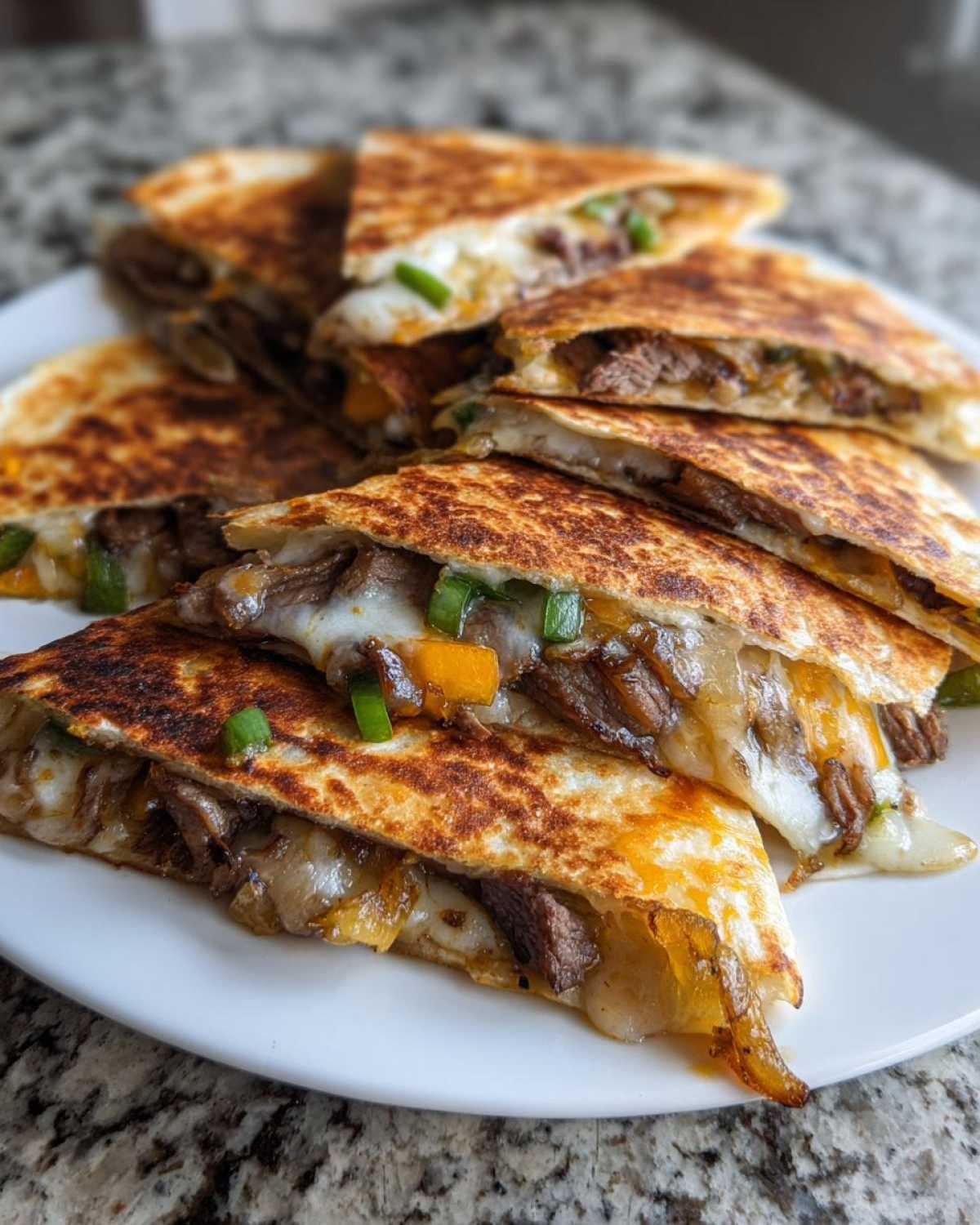 Philly Cheesesteak Quesadilla - detail 1