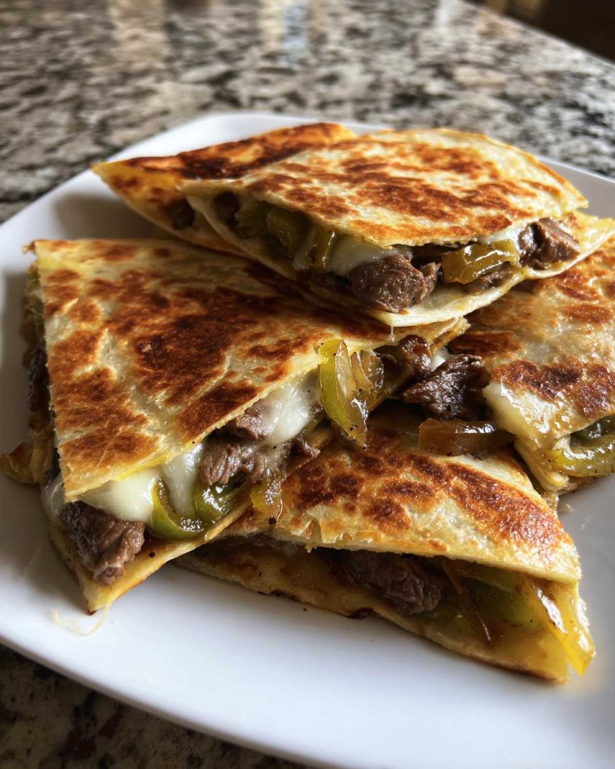 Philly Cheesesteak Quesadilla - detail 3