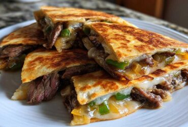Philly Cheesesteak Quesadilla