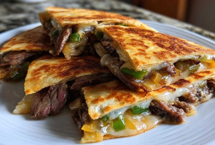 Philly Cheesesteak Quesadilla