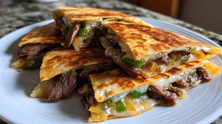 Philly Cheesesteak Quesadilla