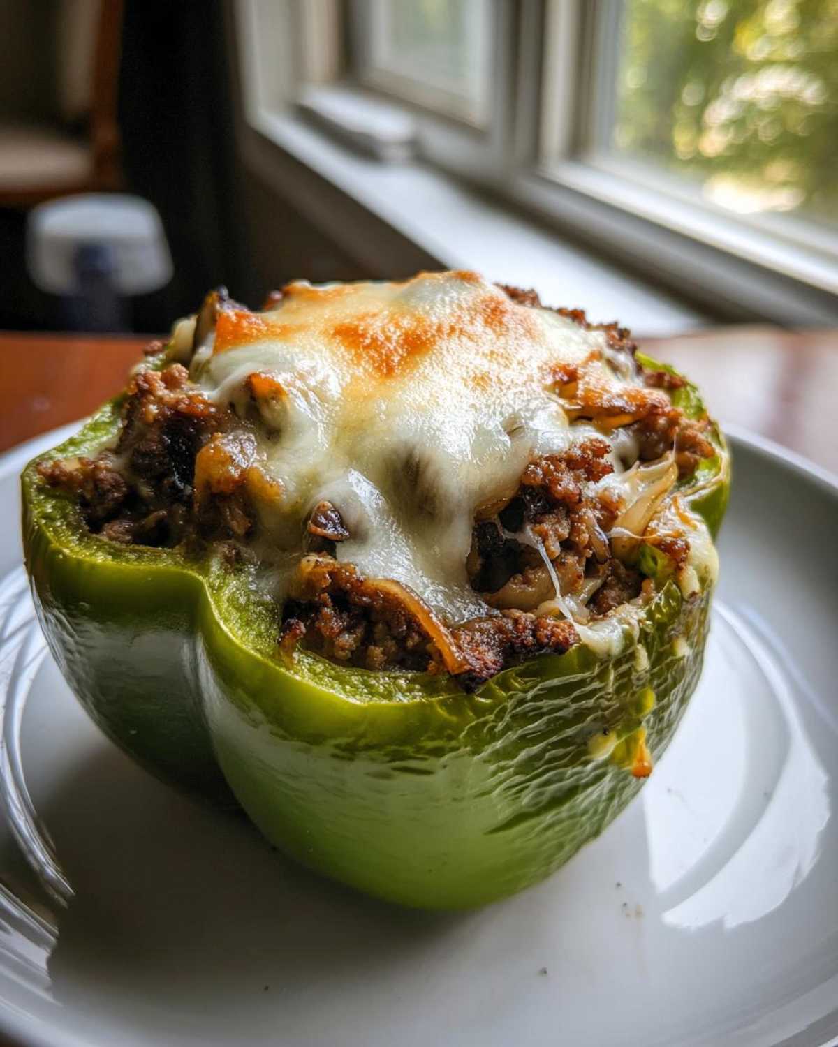 Philly Cheesesteak Stuffed Peppers - detail 1