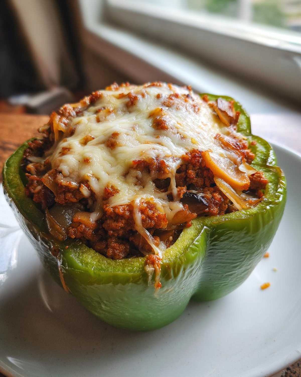 Philly Cheesesteak Stuffed Peppers - detail 4
