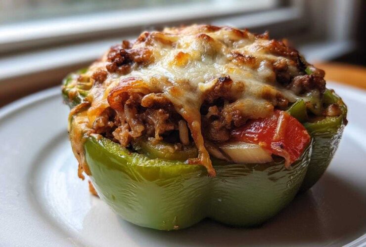 Philly Cheesesteak Stuffed Peppers