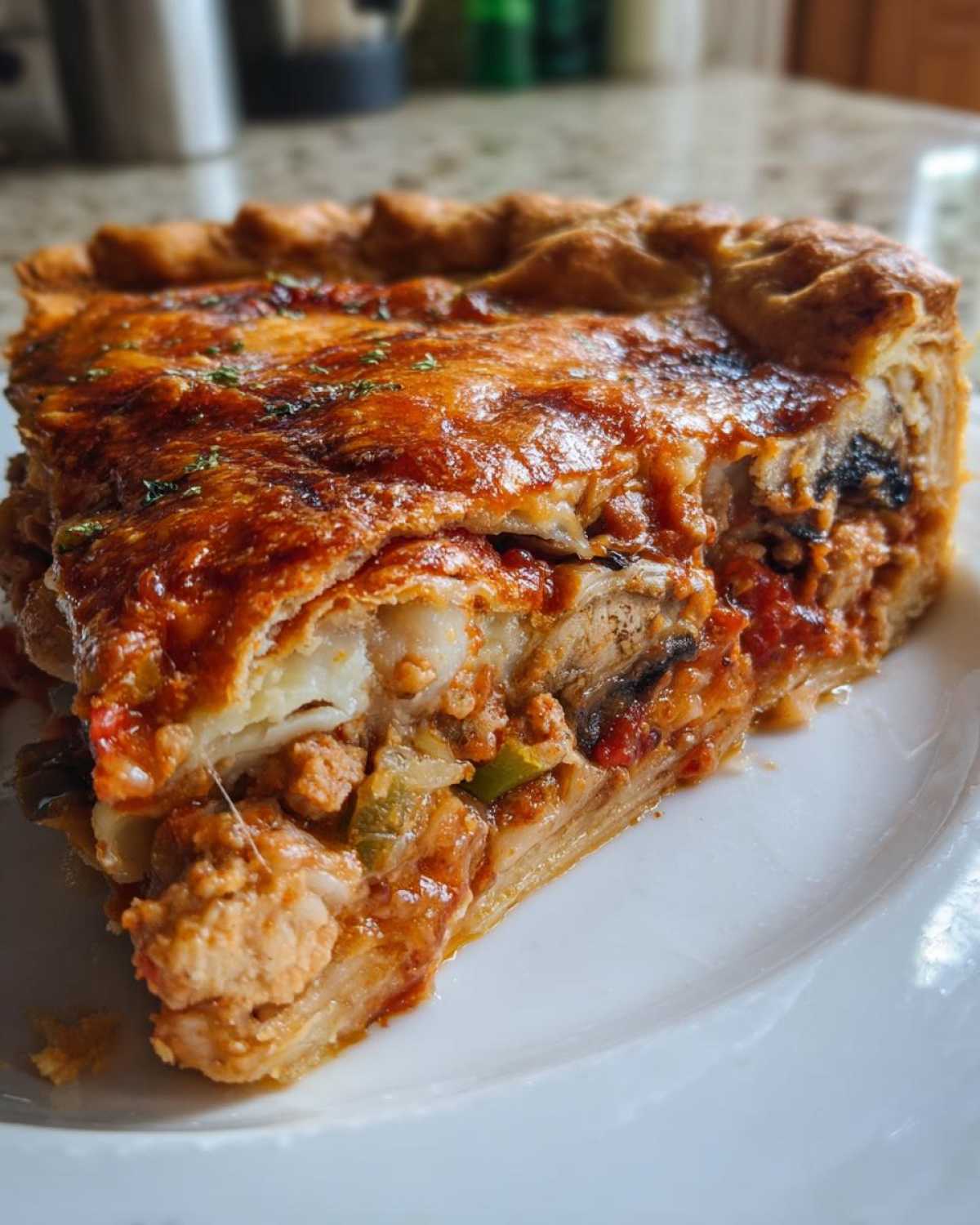 Pizza Pot Pie - detail 1