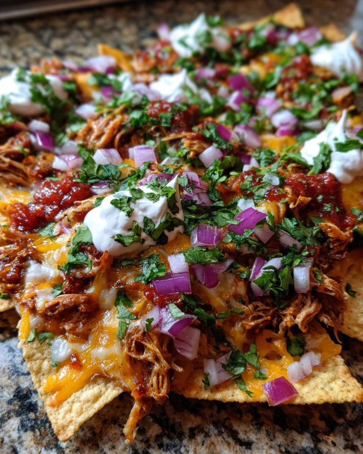Pulled Pork Nachos - detail 4