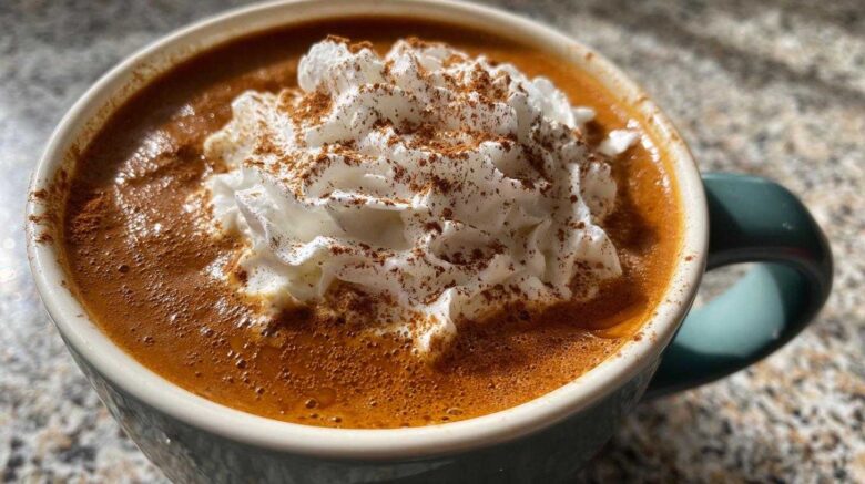 Pumpkin Spice Hot Chocolate
