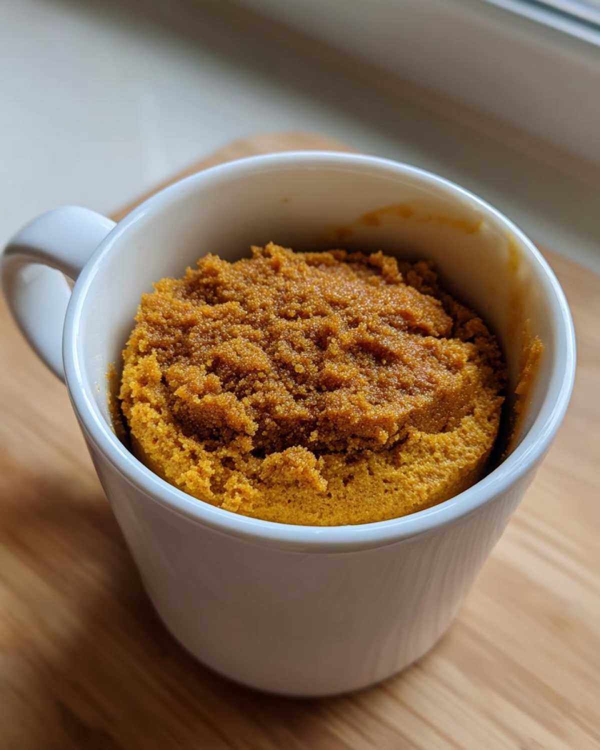 Pumpkin Spice Mug Cake - detail 2