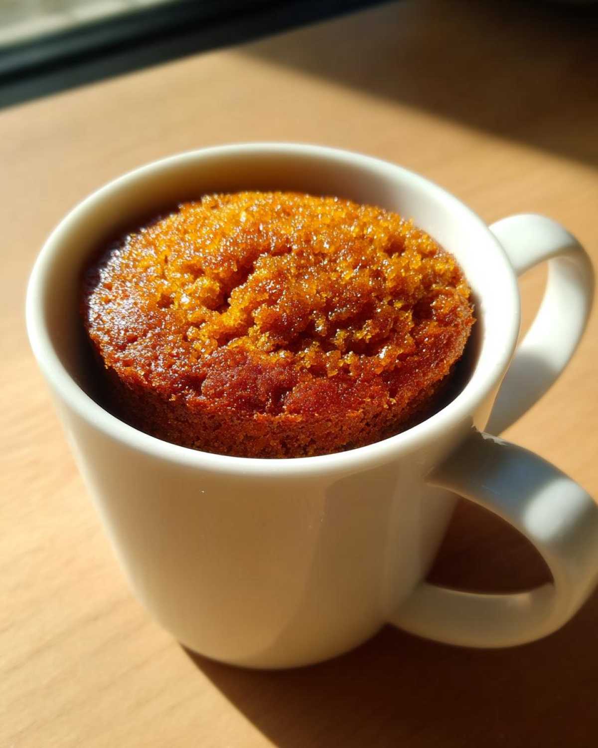 Pumpkin Spice Mug Cake - detail 3