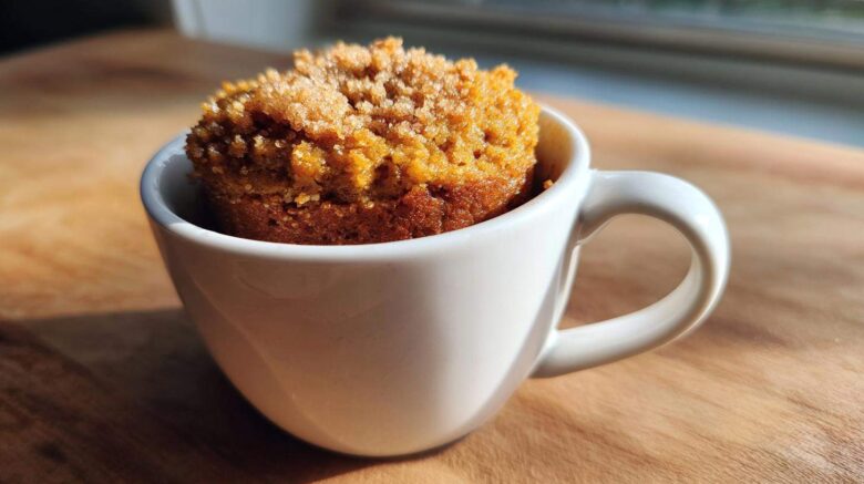 Pumpkin Spice Mug Cake