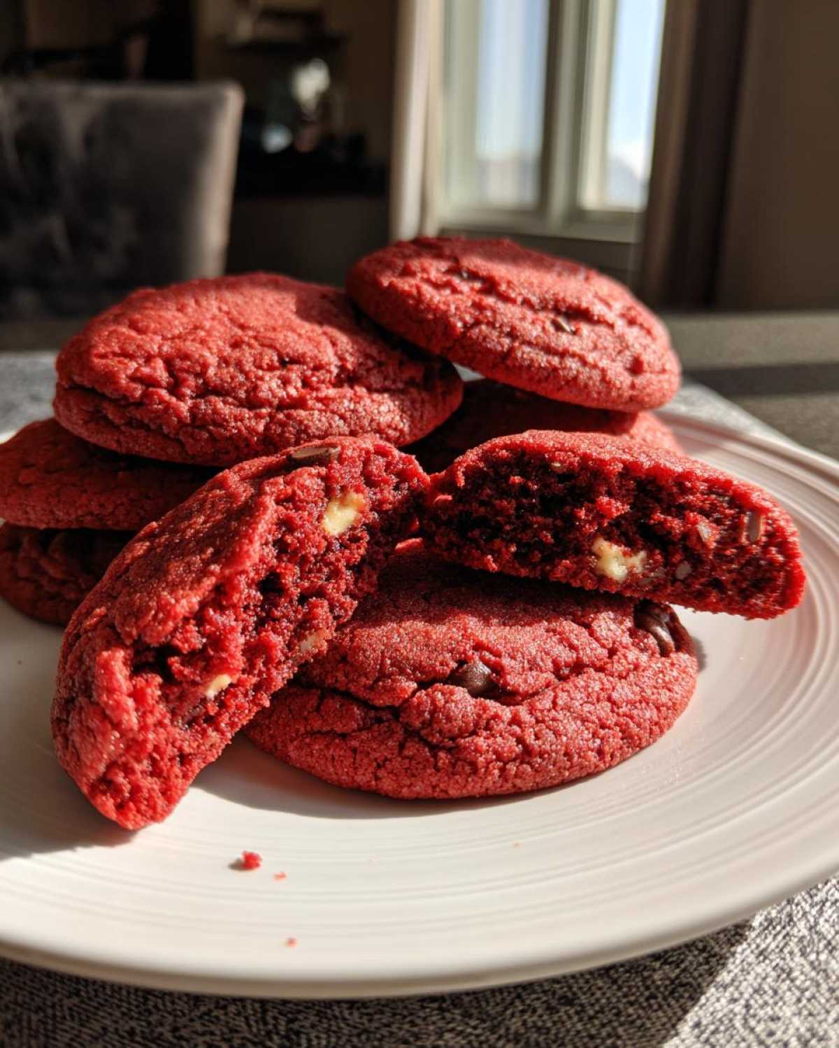 Red Velvet Cake Mix Cookies - detail 2
