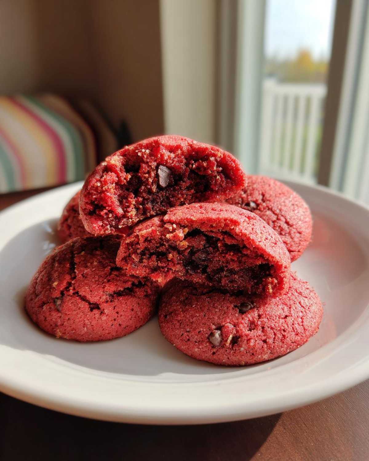 Red Velvet Cake Mix Cookies - detail 3
