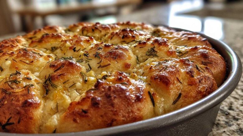 Rosemary Garlic Pull-Apart Rolls