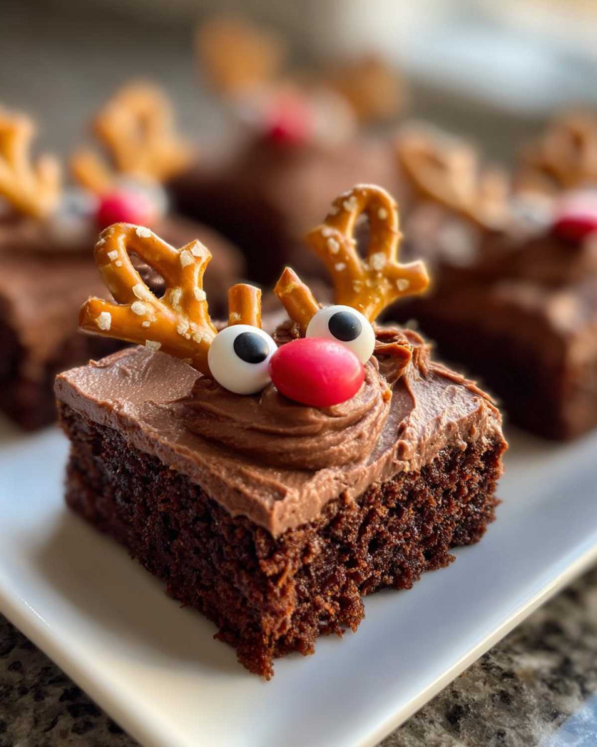Rudolph Reindeer Brownies - detail 1