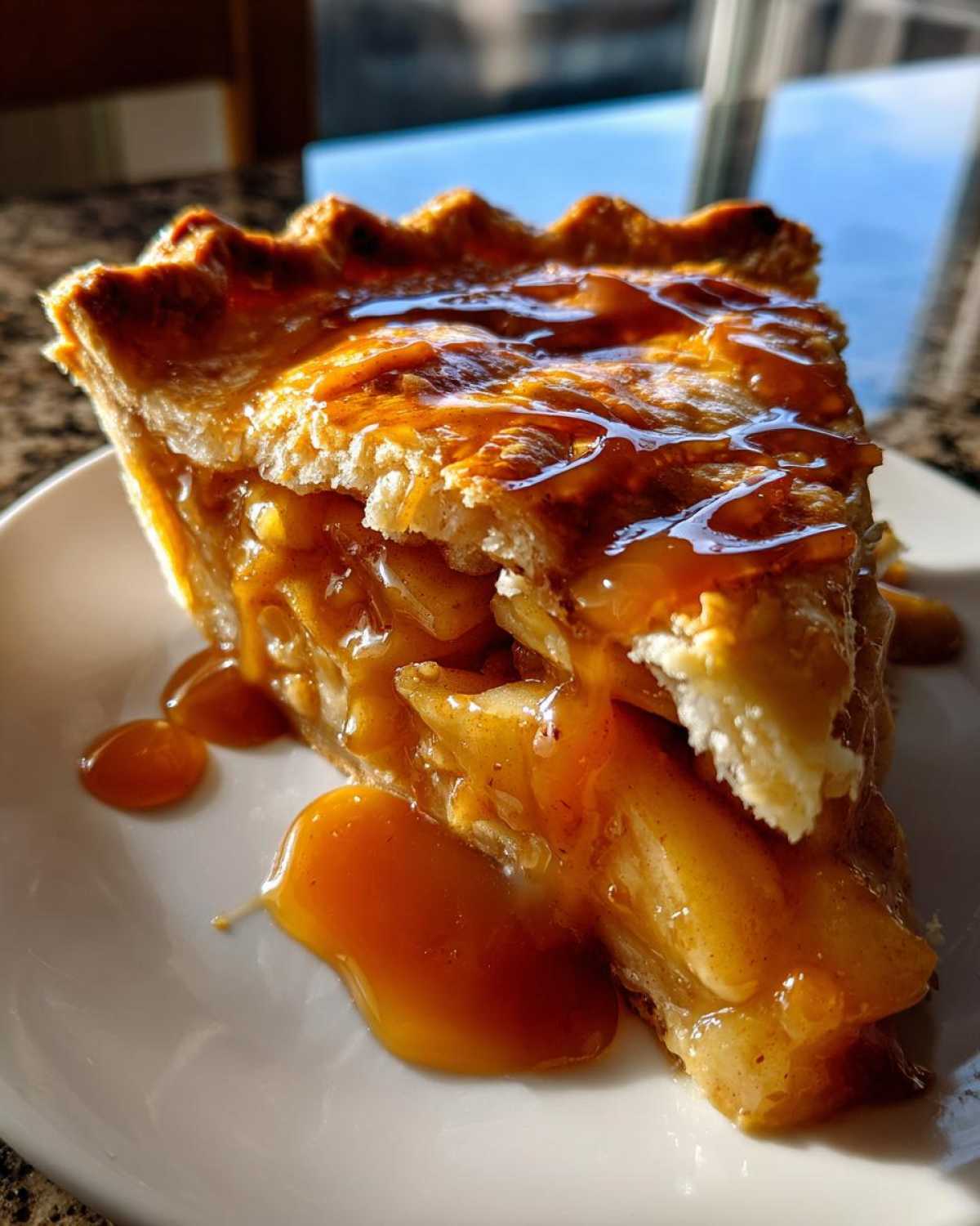 Salted Caramel Apple Pie - detail 1