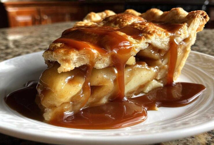 Salted Caramel Apple Pie