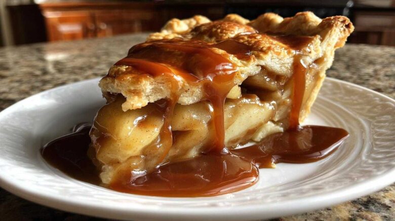 Salted Caramel Apple Pie