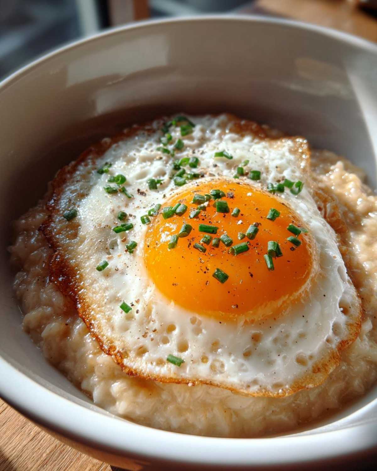Savory Oatmeal with Fried Egg - detail 4