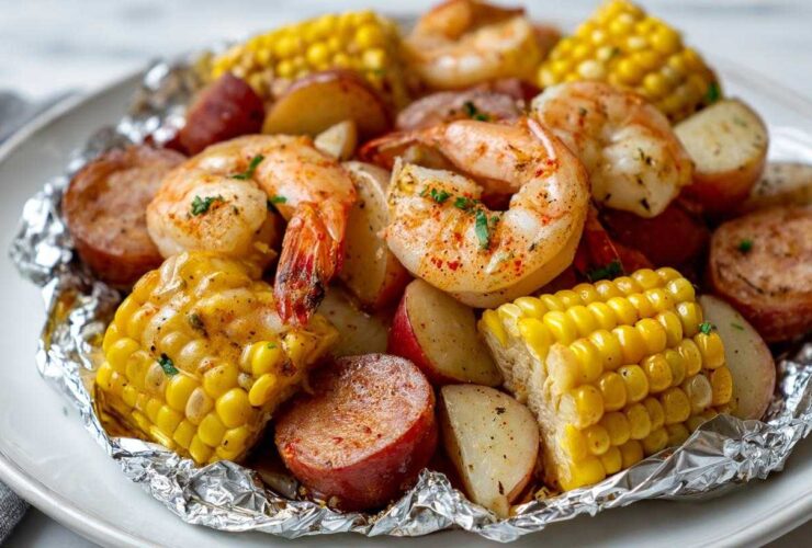 Shrimp Boil Foil Packs