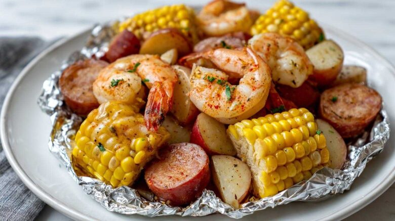 Shrimp Boil Foil Packs