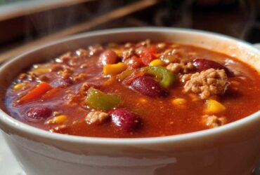 Slow Cooker Turkey Chili