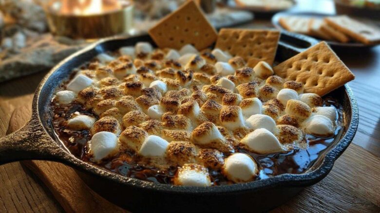 S’mores Dip in a Skillet
