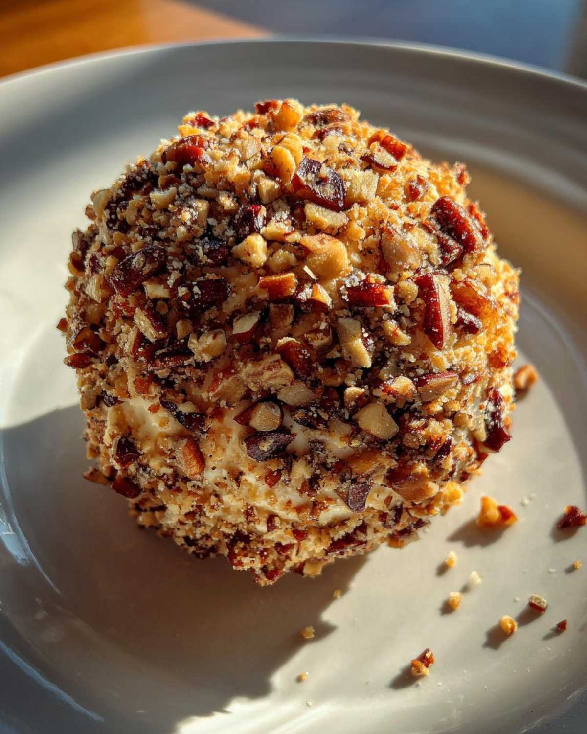 Snowball Cheese Ball - detail 1
