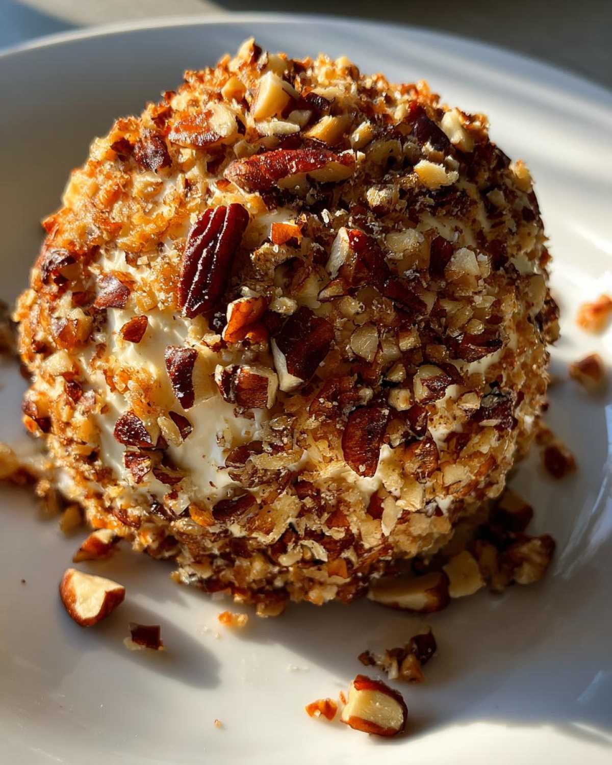 Snowball Cheese Ball - detail 3