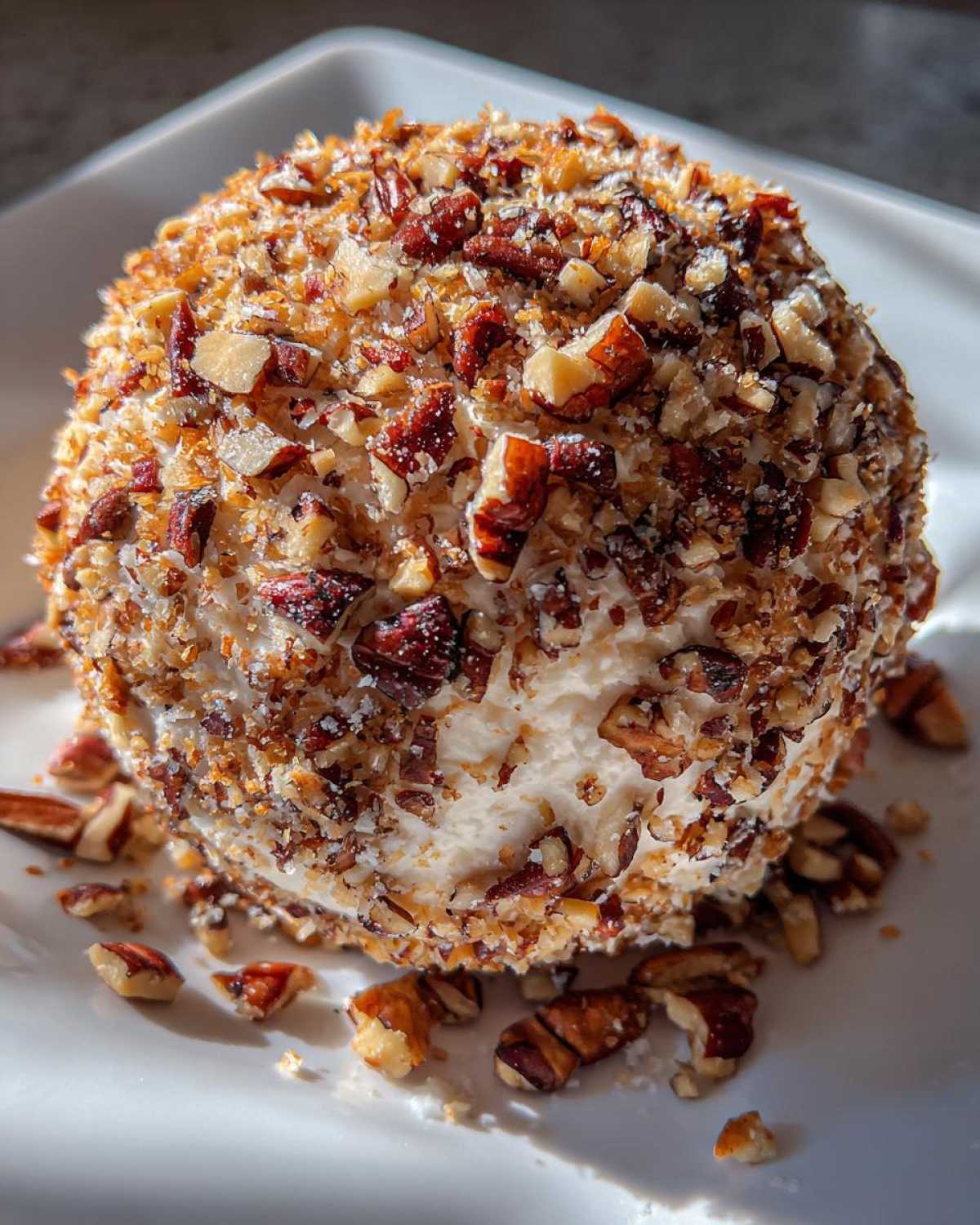 Snowball Cheese Ball - detail 4