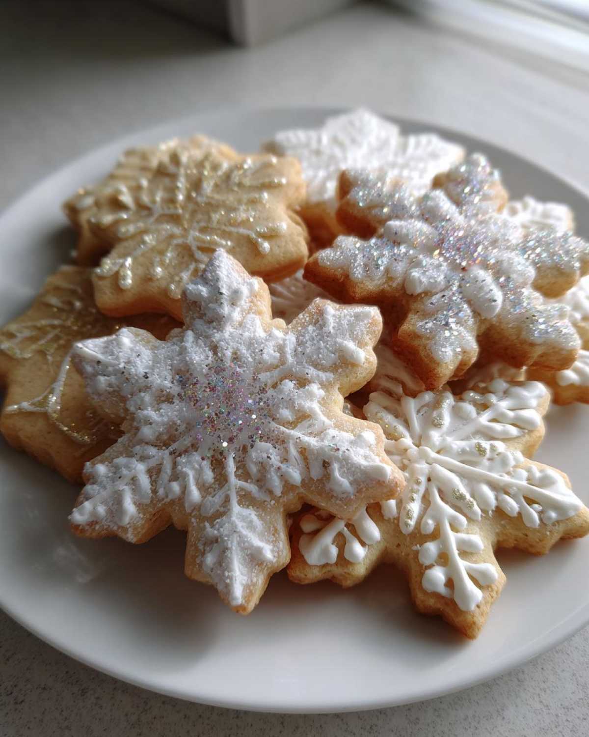 Snowflake Sugar Cookies - detail 1