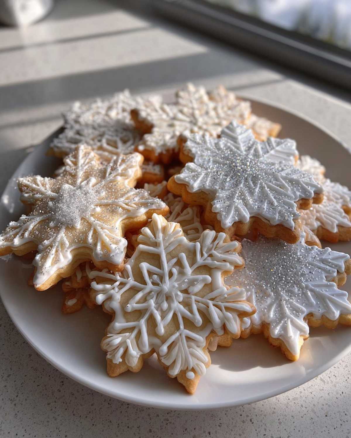 Snowflake Sugar Cookies - detail 3