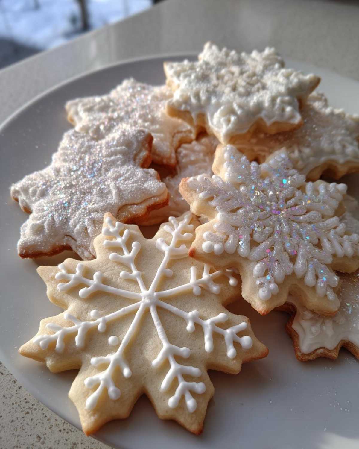 Snowflake Sugar Cookies - detail 4
