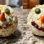Snowman Cheese Ball