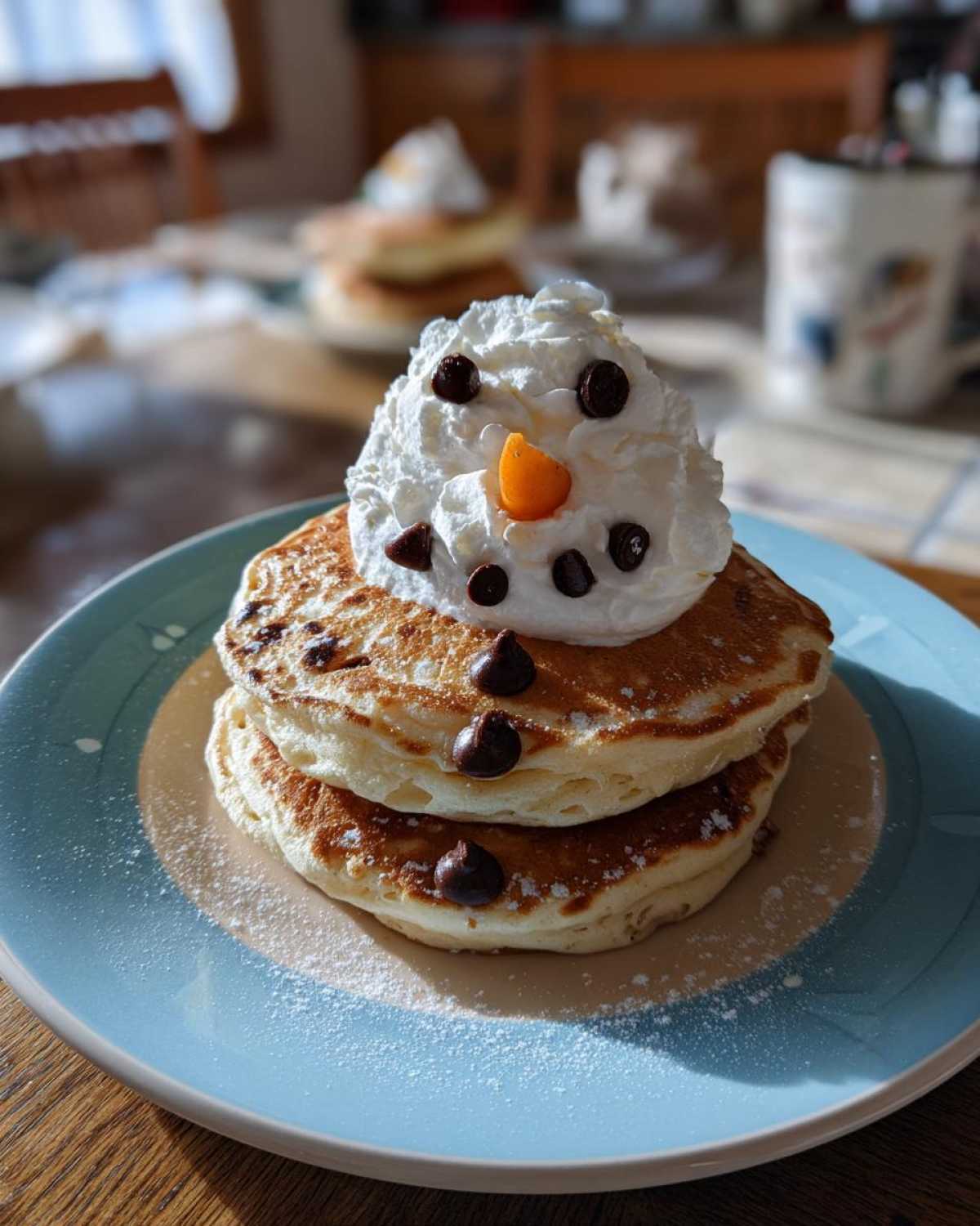 Snowman Pancakes - detail 4