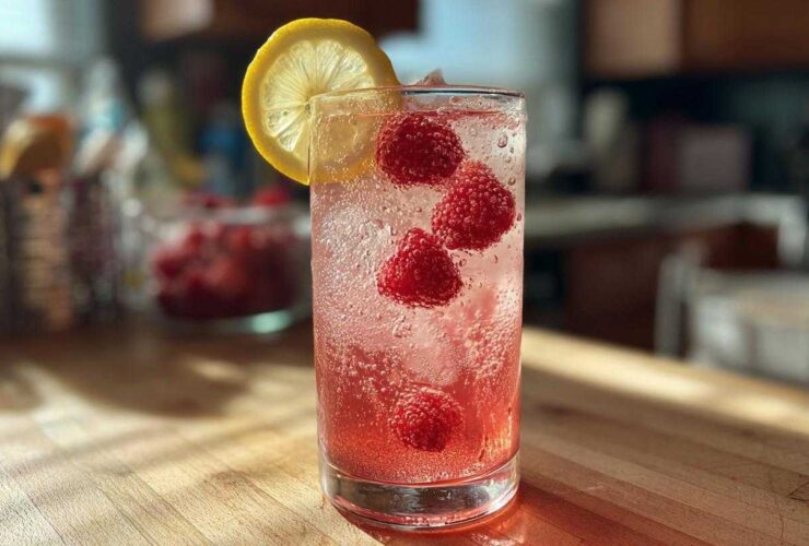 Sparkling Raspberry Lemonade