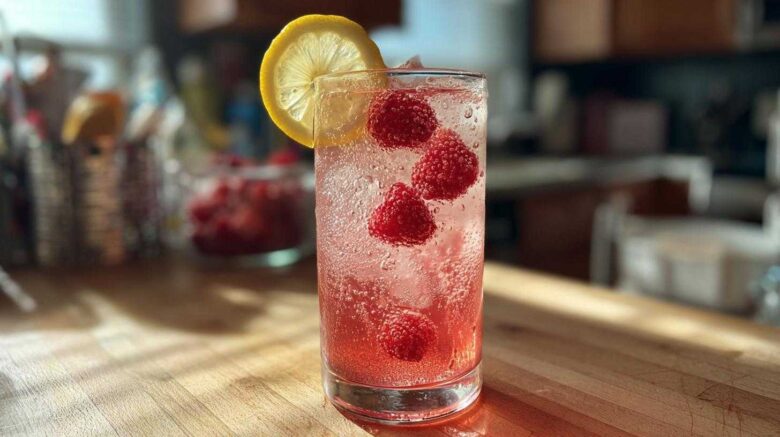 Sparkling Raspberry Lemonade