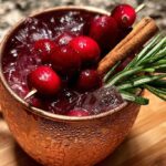 Spiced Cranberry Moscow Mule