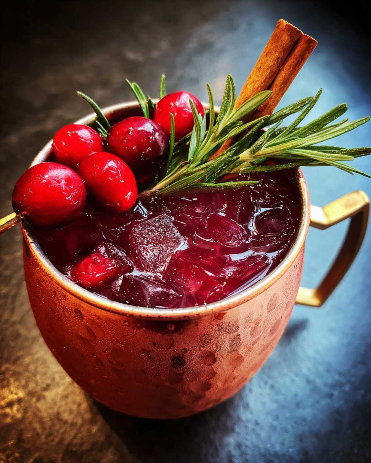 Spiced Cranberry Moscow Mule - detail 2