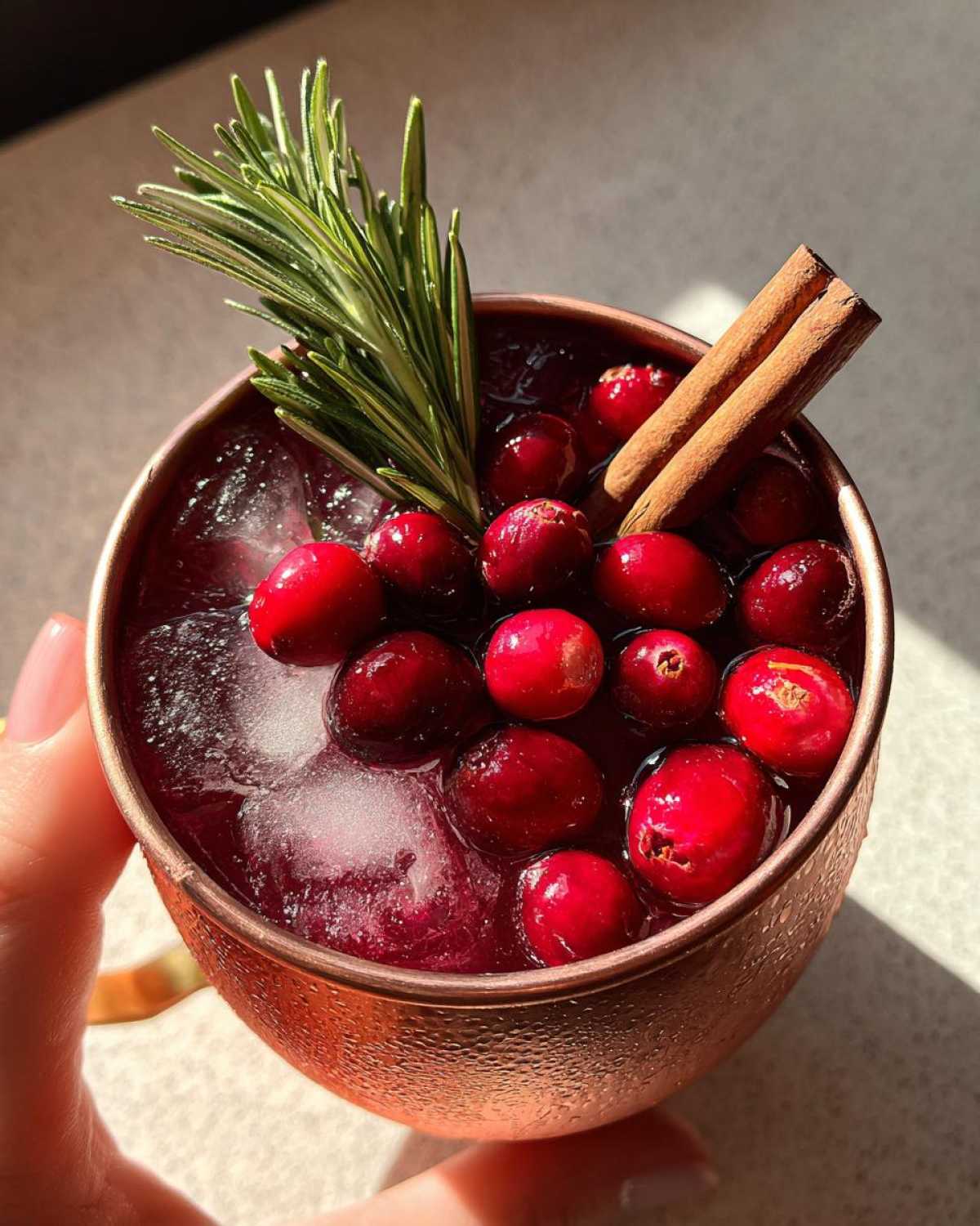 Spiced Cranberry Moscow Mule - detail 3