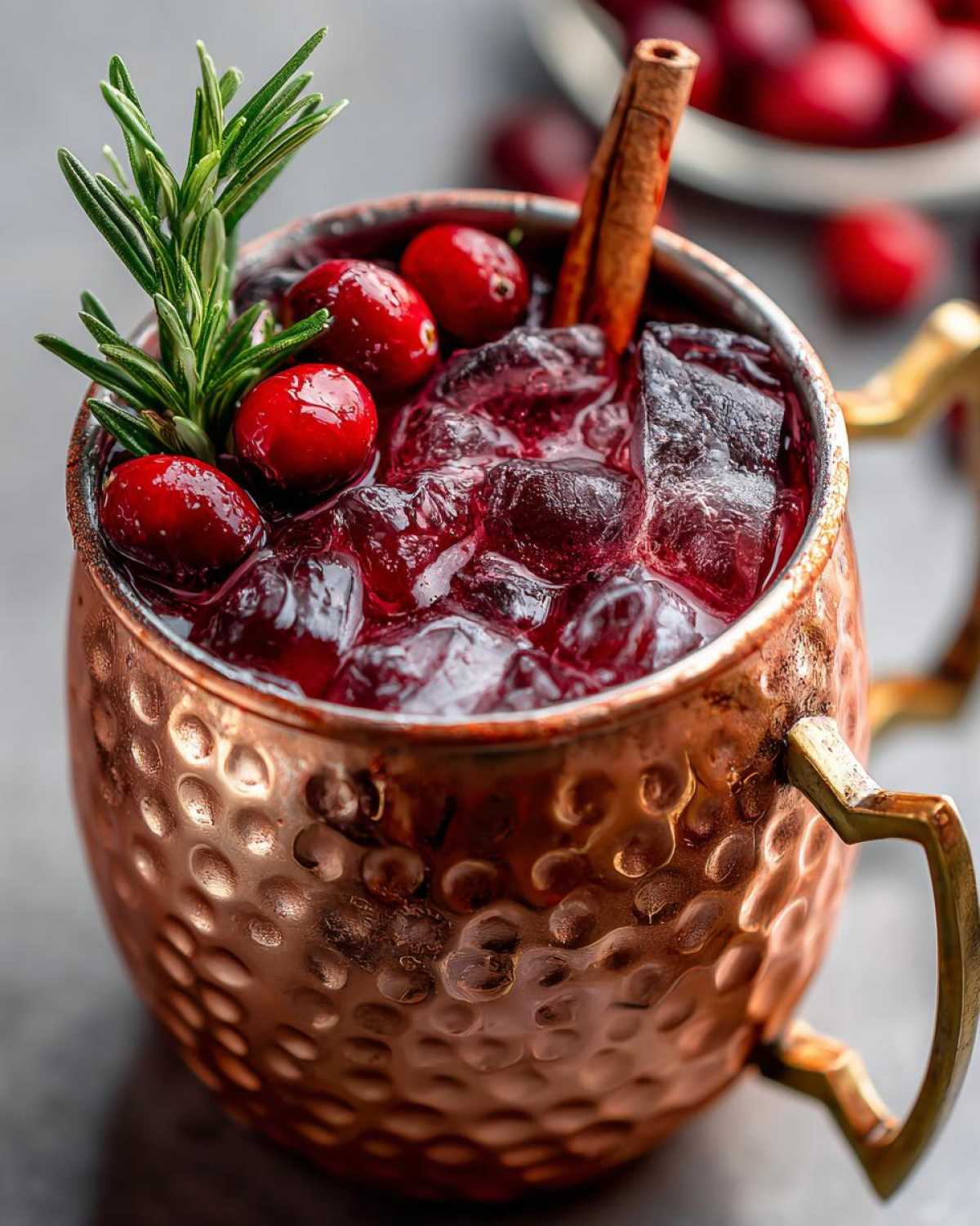 Spiced Cranberry Moscow Mule - detail 4