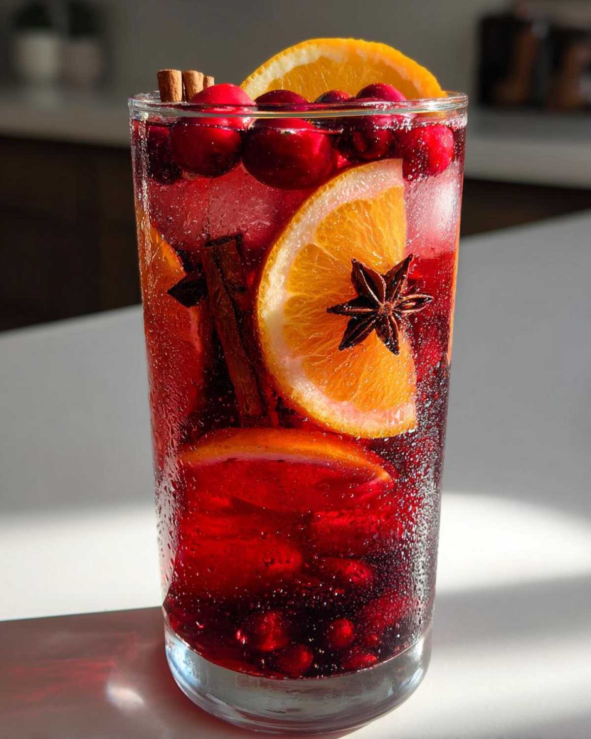 Spiced Cranberry Sangria - detail 2