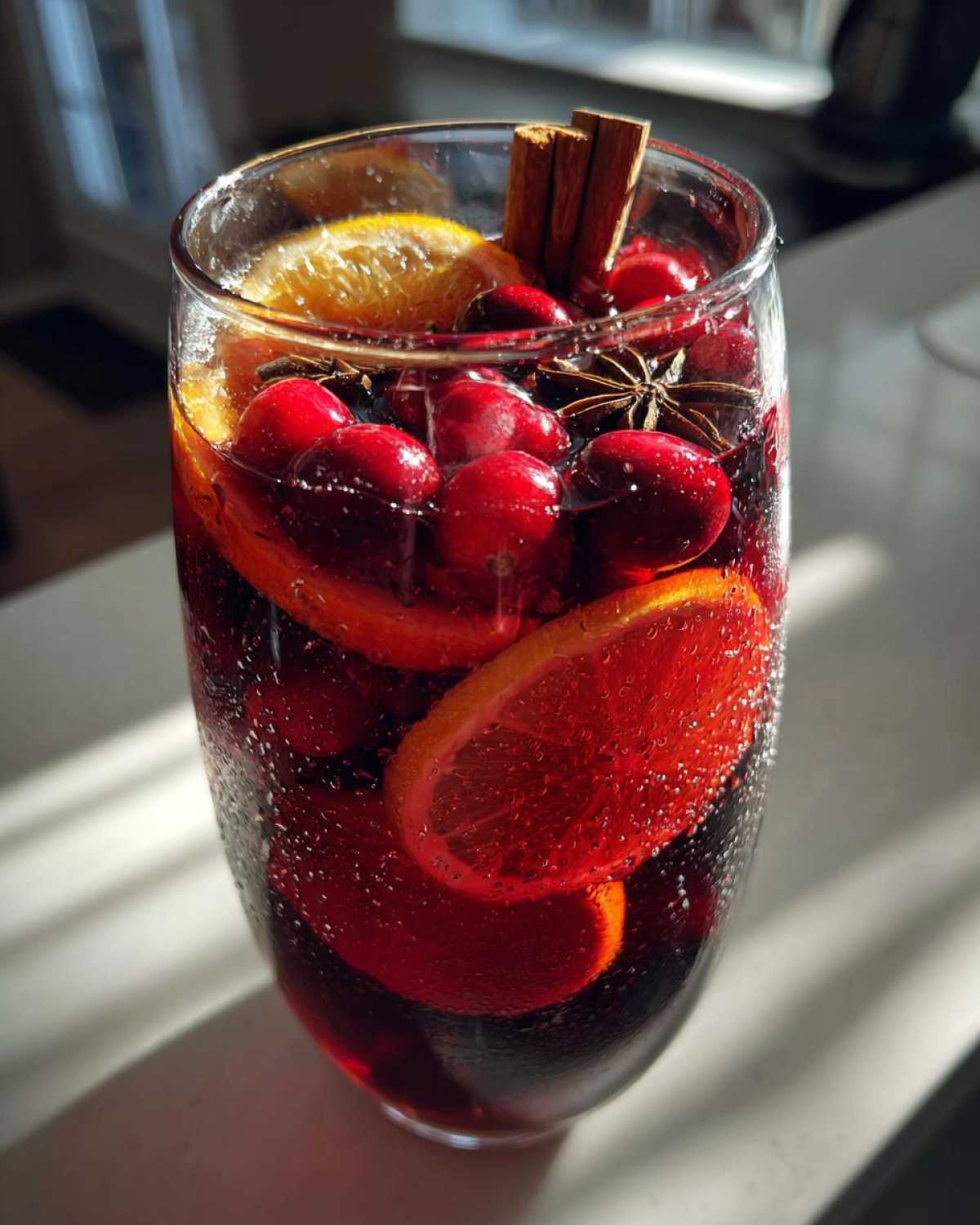 Spiced Cranberry Sangria - detail 3