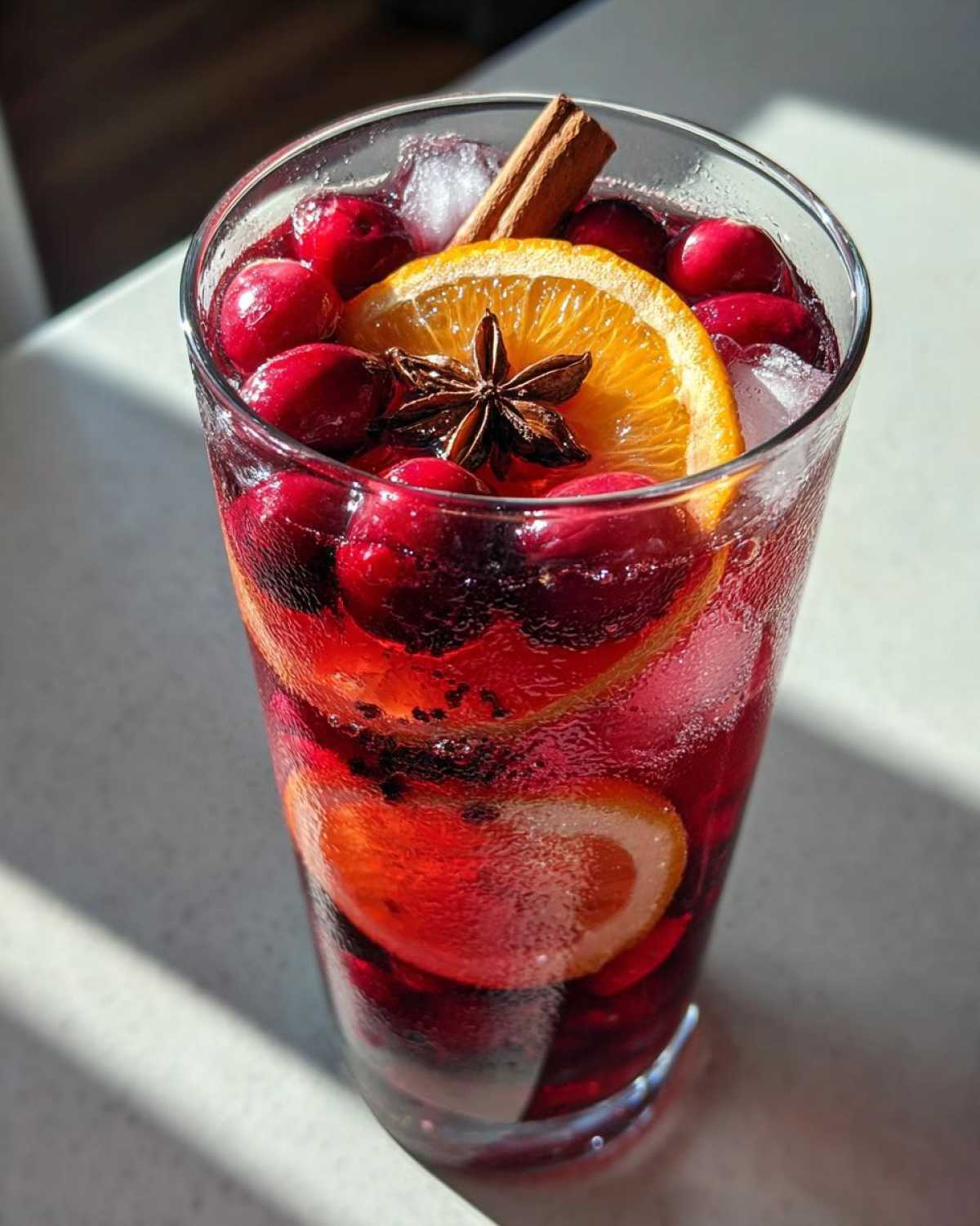 Spiced Cranberry Sangria - detail 4